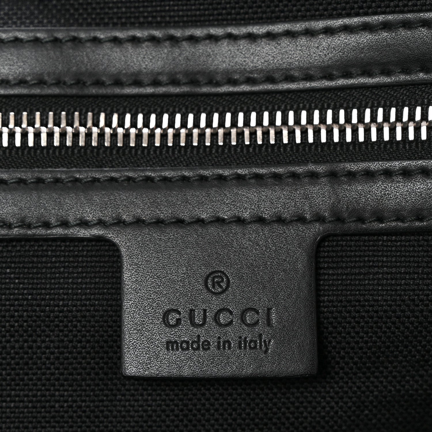 Gucci Soft GG Supreme Monogram Appia Calfskin Web Large Carry On Duffle Bag Black Grey 5 of 23