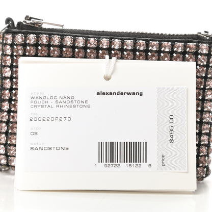 Alexander Wang Crystal Rhinestone Nano Wanglock Chain Crossbody Sandstone 12 of 12