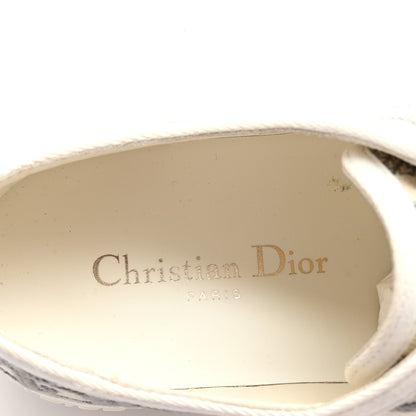 Christian Dior Canvas Oblique Walk'N'Dior Low Top Sneakers 38 Grey Stone 9 of 11