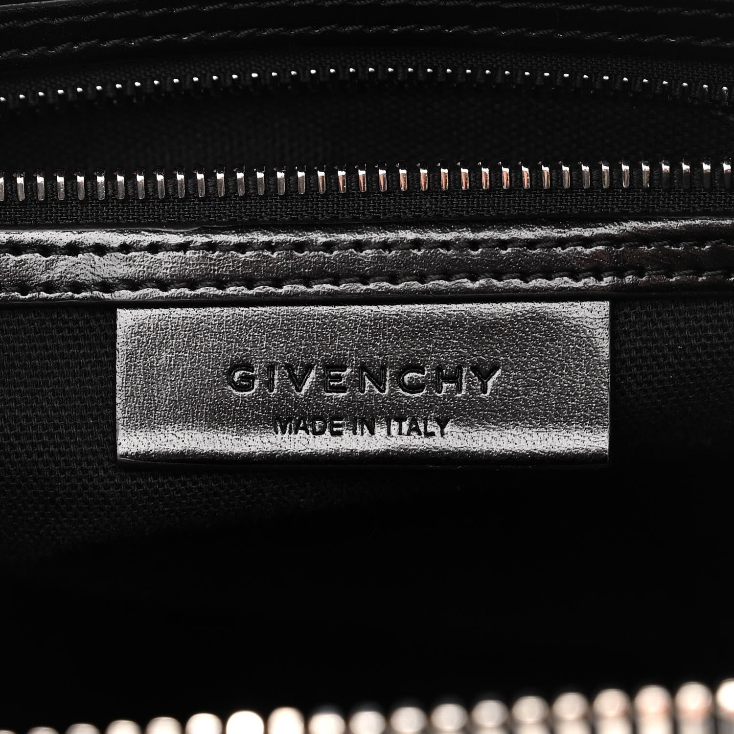Givenchy Shiny Lord Calfskin Small Antigona Black 6 of 11