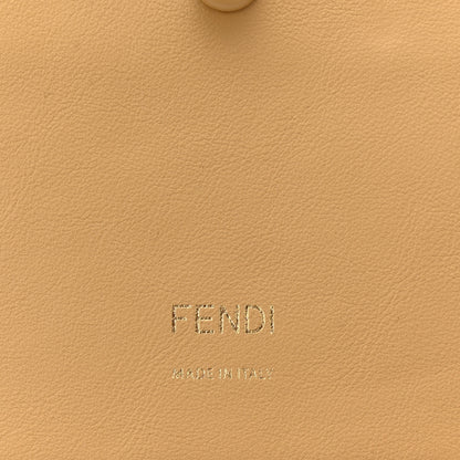 Fendi Paglia Vitello Grace FF Woven Baguette 6 of 9