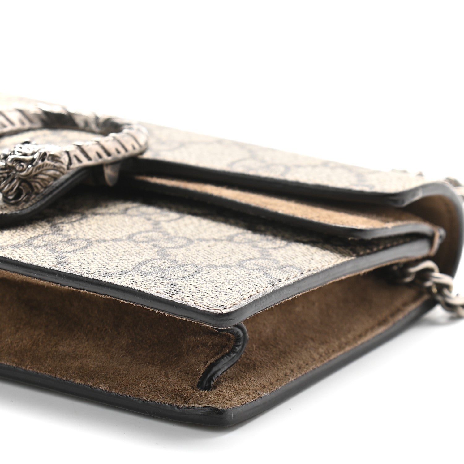 Gucci GG Supreme Monogram Super Mini Dionysus Shoulder Bag Taupe 8 of 8