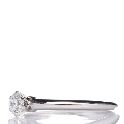 Tiffany Platinum Diamond .29ct Solitaire Engagement Ring 52 6 3 of 8