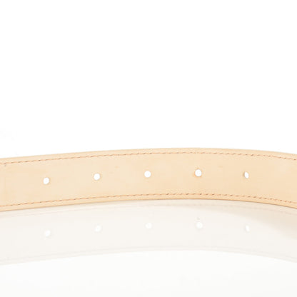 Louis Vuitton Damier Azur 25mm Mini Belt 85 34 6 of 7