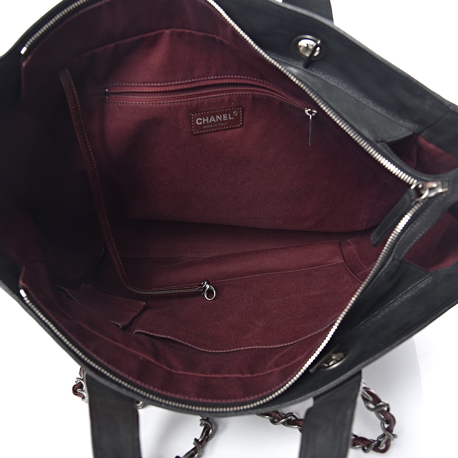 Chanel Iridescent Calfskin In the Mix Tote Black 7 of 17