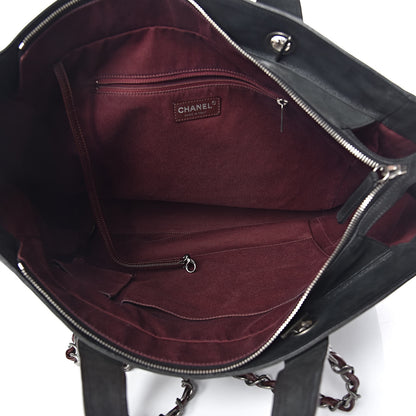 Chanel Iridescent Calfskin In the Mix Tote Black 7 of 17