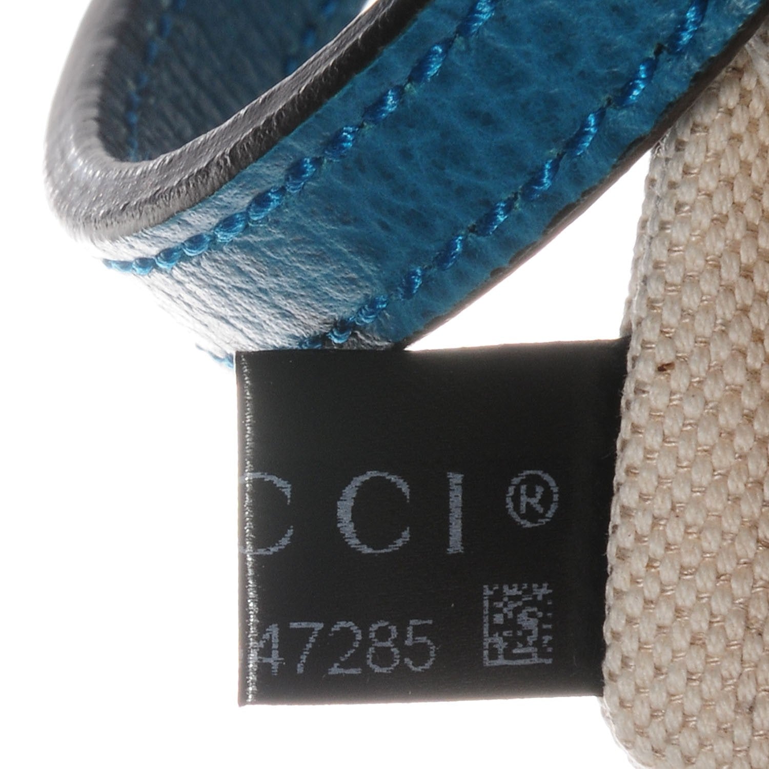 Gucci Dollar Calfskin Small Swing Tote Deep Cobalt 8 of 9