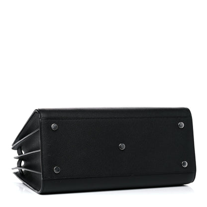 Saint Laurent Grained Calfskin Small Sac De Jour Black 3 of 16