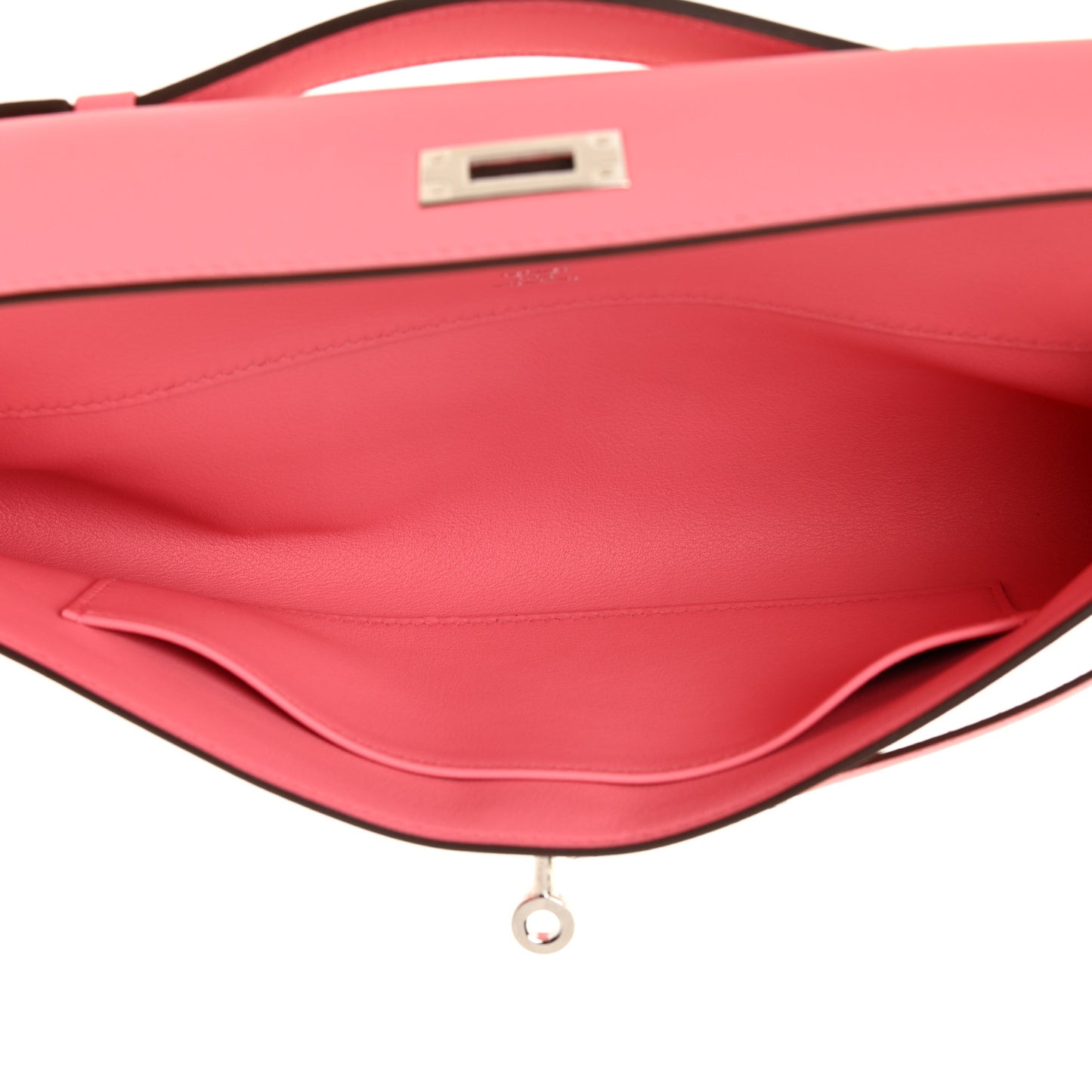 Swift Kelly Cut Clutch Pochette Rose D'Ete