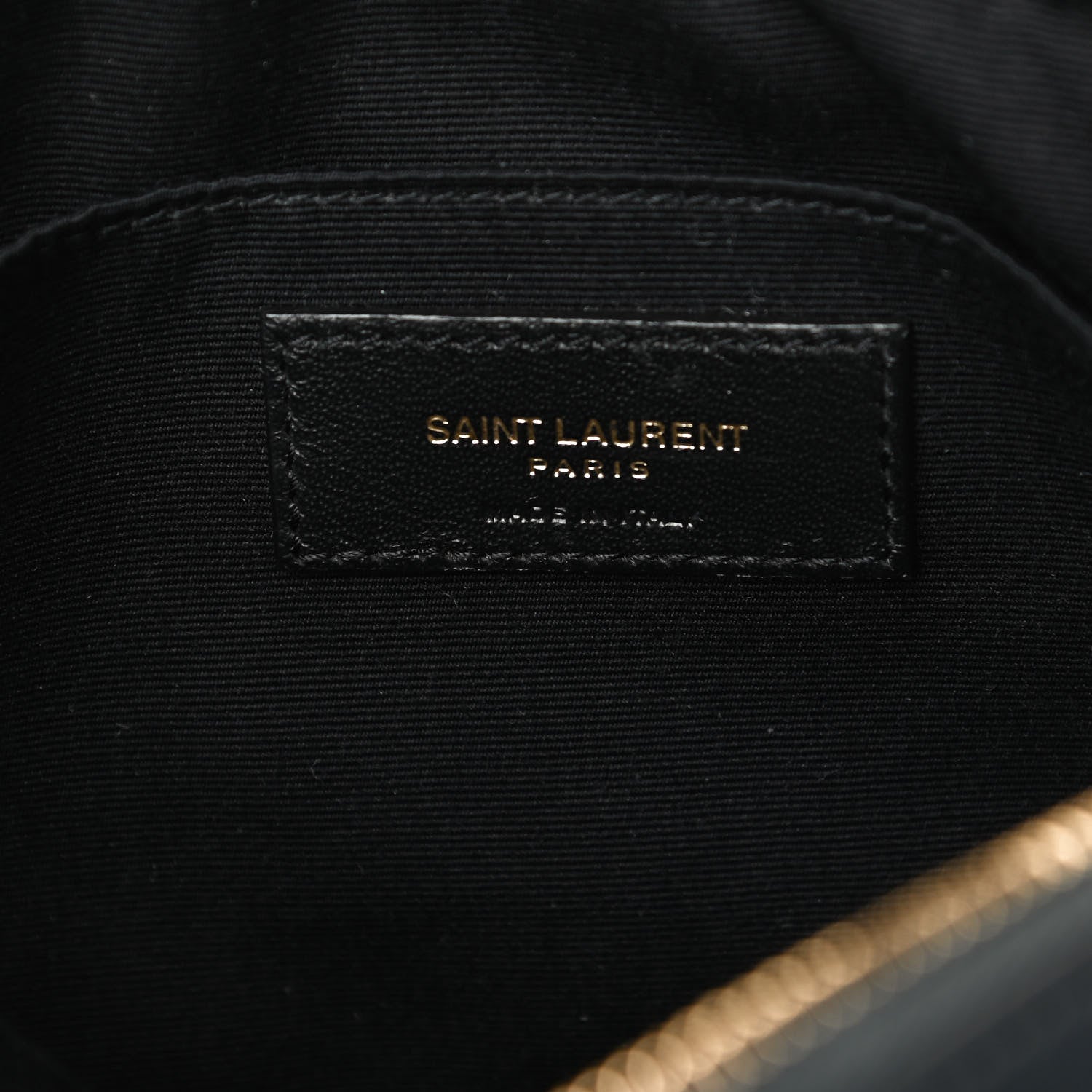 Saint Laurent Calfskin Matelasse Monogram Lou Camera Bag Dark Smog 5 of 13
