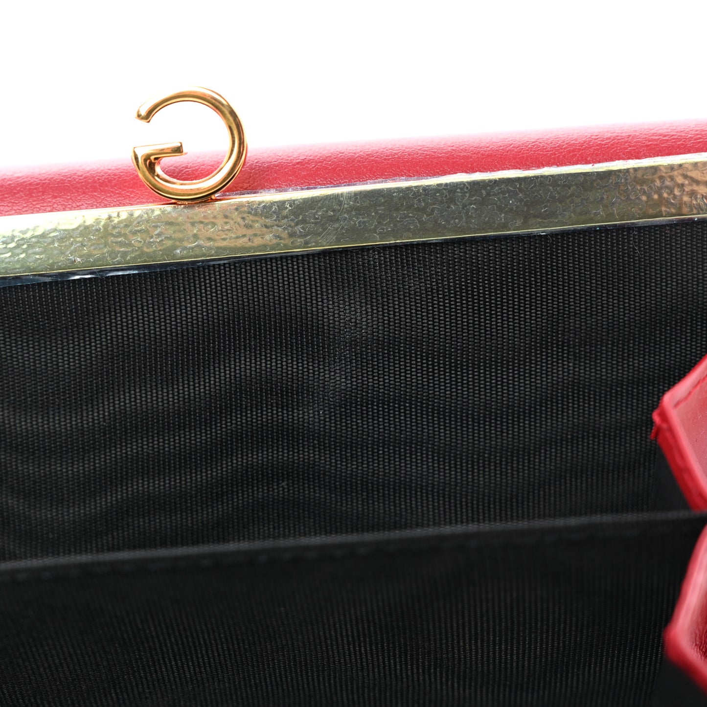 Smooth Calfskin Devotion Clutch Wallet Poppy Red