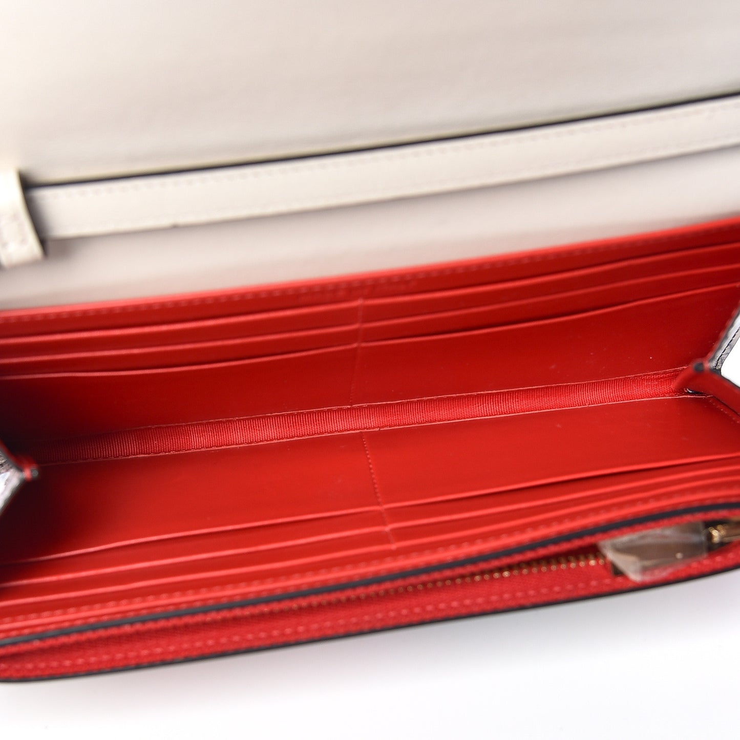 Patent Printed Collage Flap Wallet Multicolor