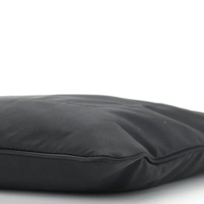 Prada Nylon Vela Flat Messenger Bag Black 9 of 11