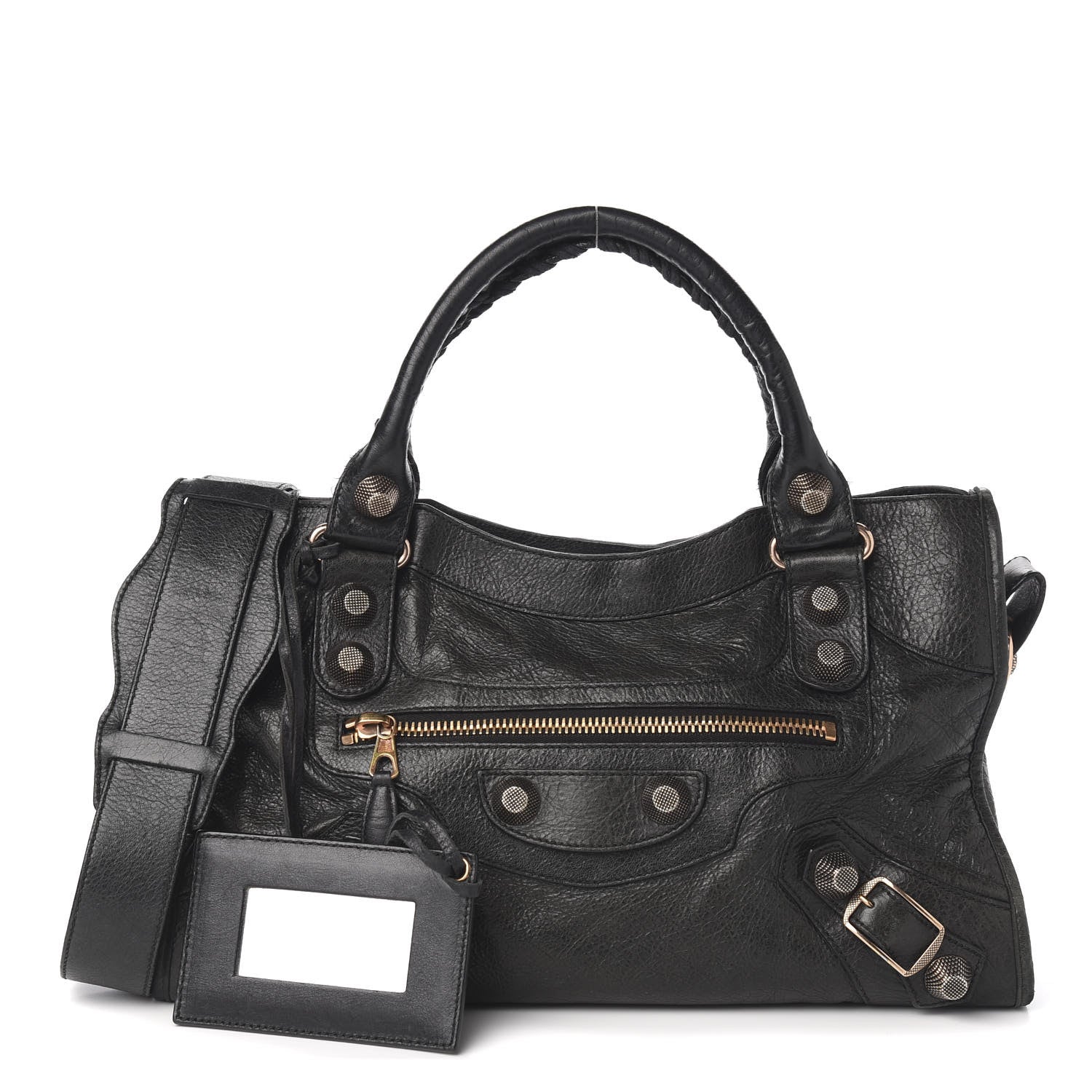 Balenciaga Agneau Giant 21 Rose Gold Hardware City Black 1 of 9