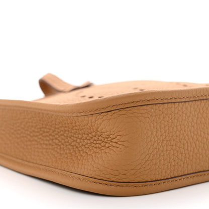 Hermes Taurillon Clemence Evelyne TPM Biscuit 9 of 11