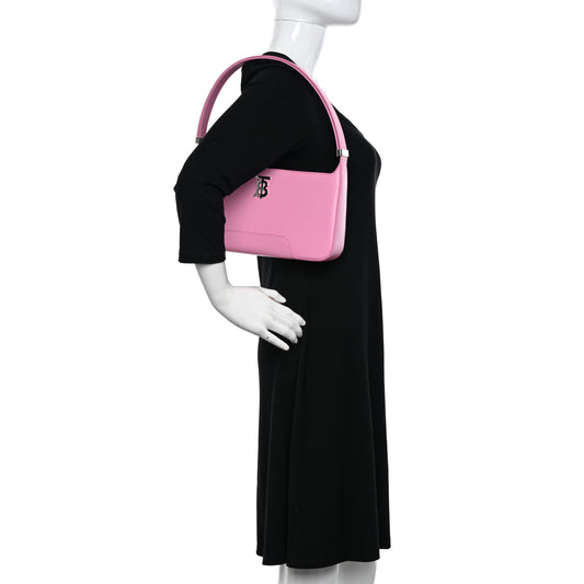 Smooth Calfskin TB Shoulder Bag Primrose Pink