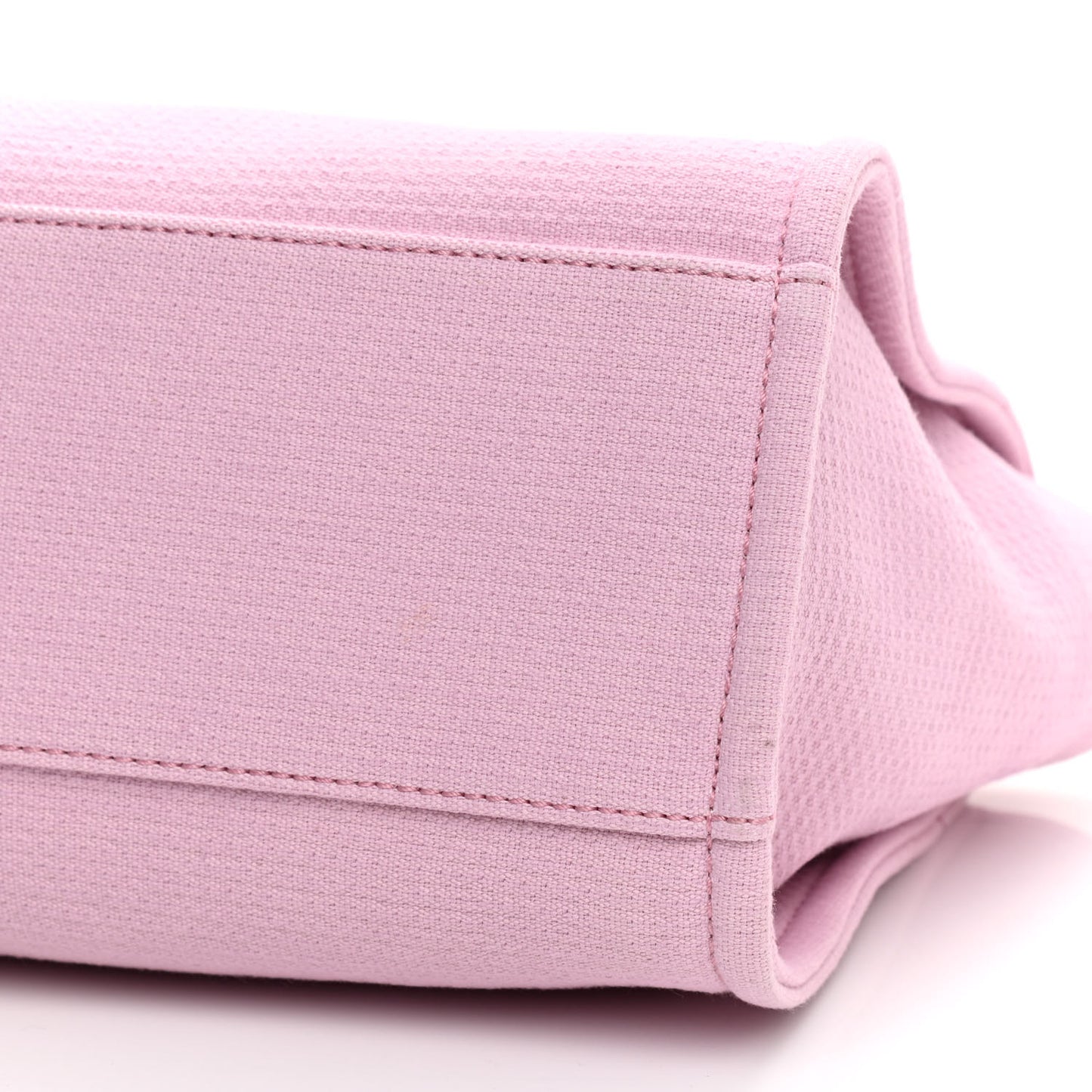 Mixed Fibers Small Deauville Tote Dark Pink