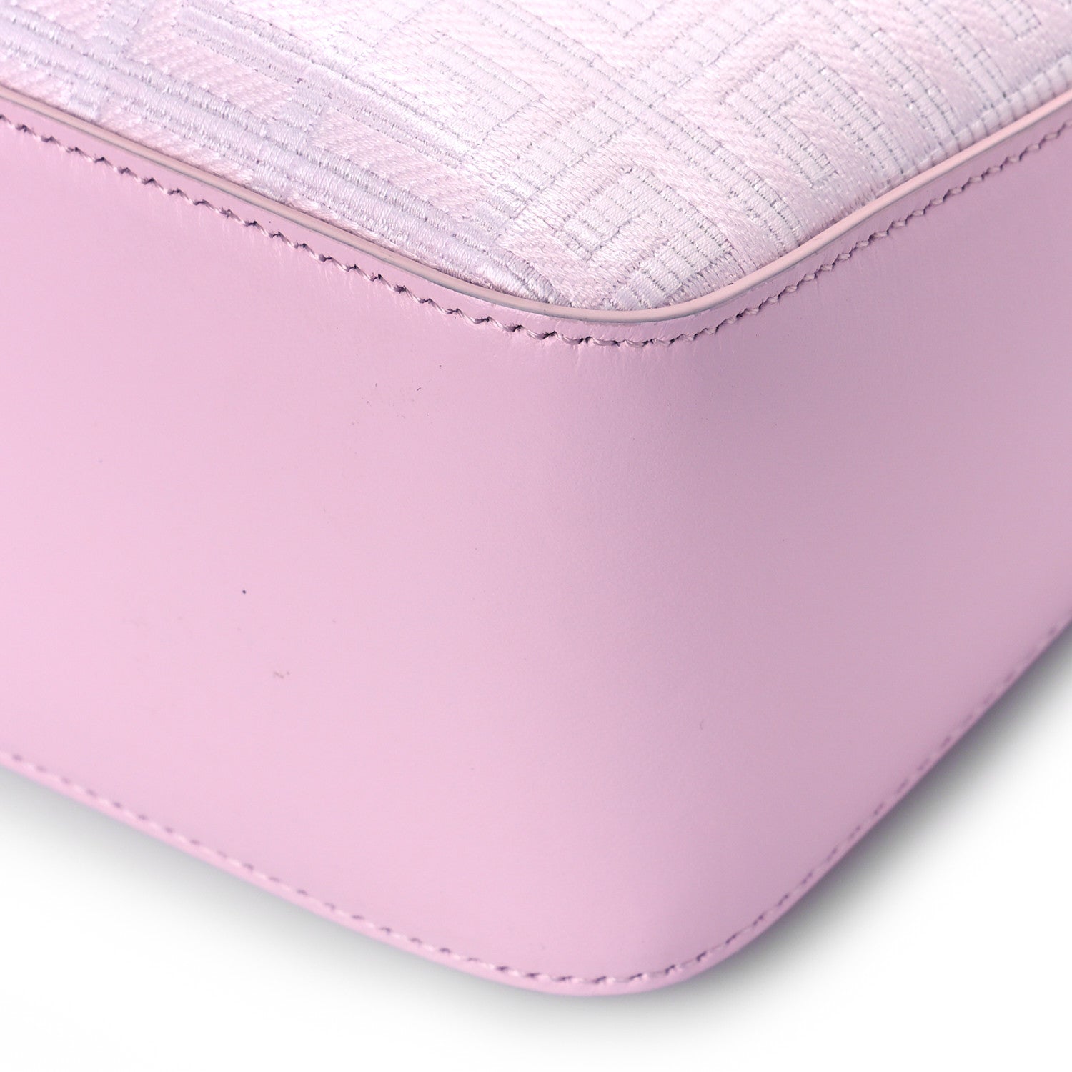 Givenchy Coated Canvas Logo 4G Embossed Small Moon Cut Out Shoulder Bag Blossom Pink 8 of 8