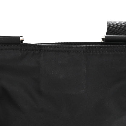 Prada Nylon Saffiano Flat Messenger Bag Black 14 of 14