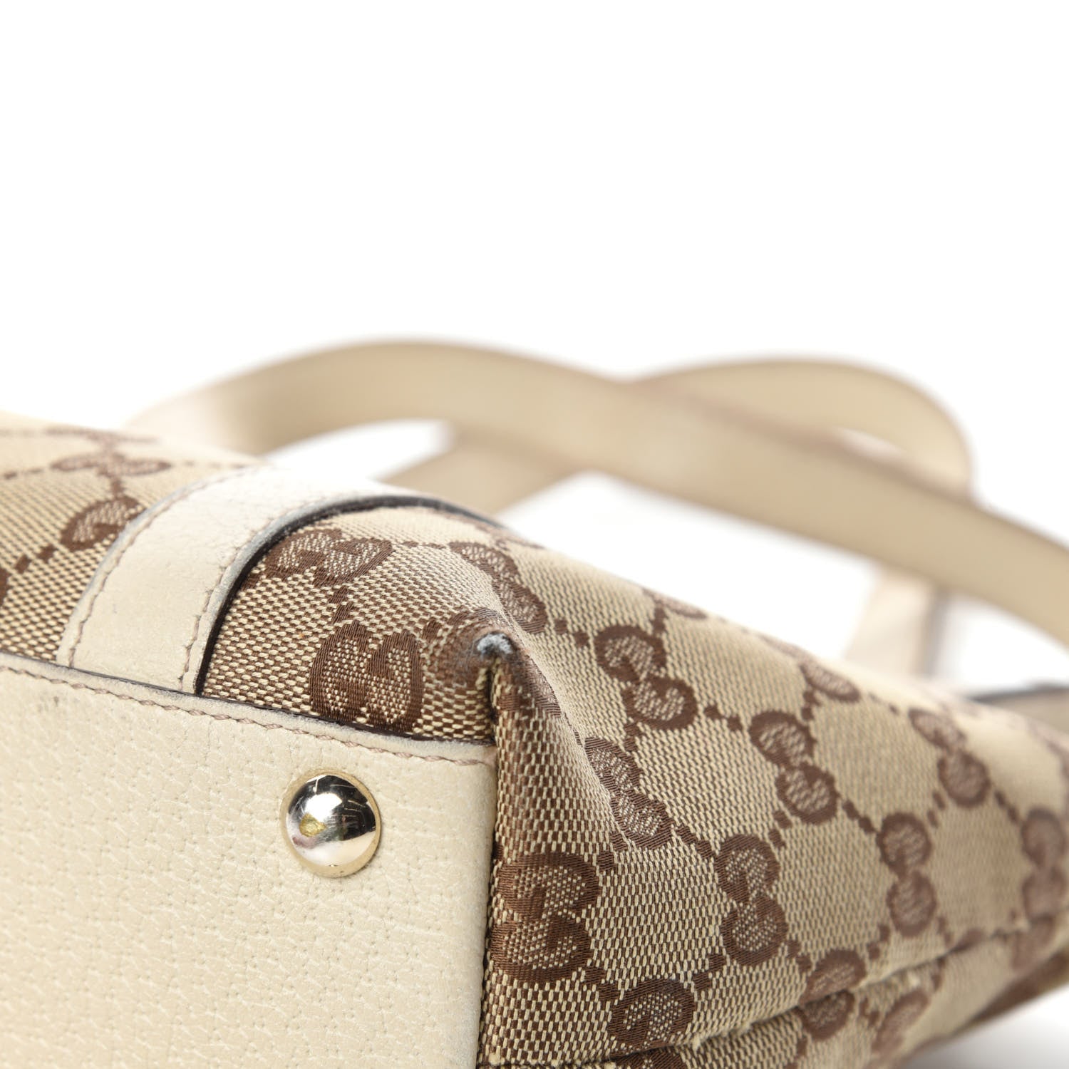 Gucci Monogram Small Abbey Tote Off White 11 of 23