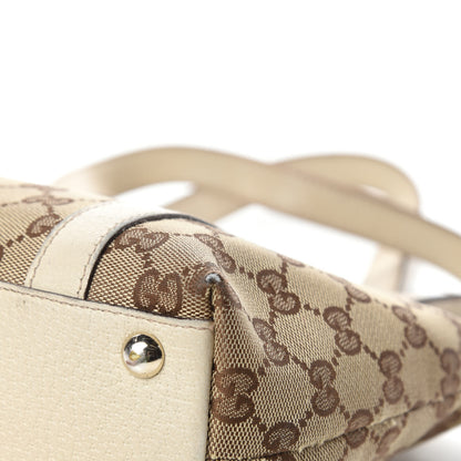 Gucci Monogram Small Abbey Tote Off White 11 of 23