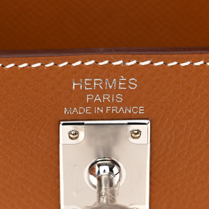 Hermes Epsom Kelly Sellier 25 Gold 6 of 11