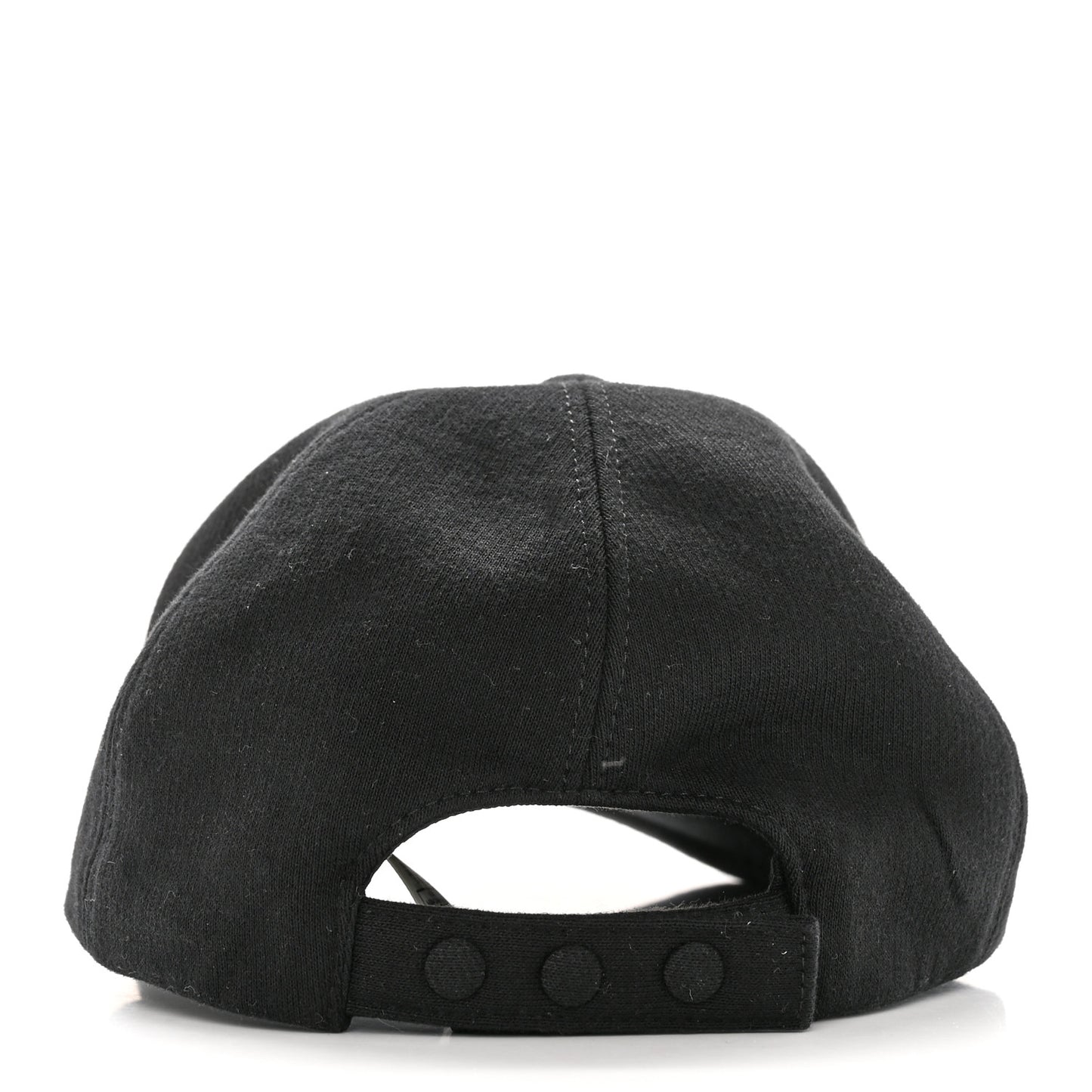 Cotton TB Baseball Cap L Black