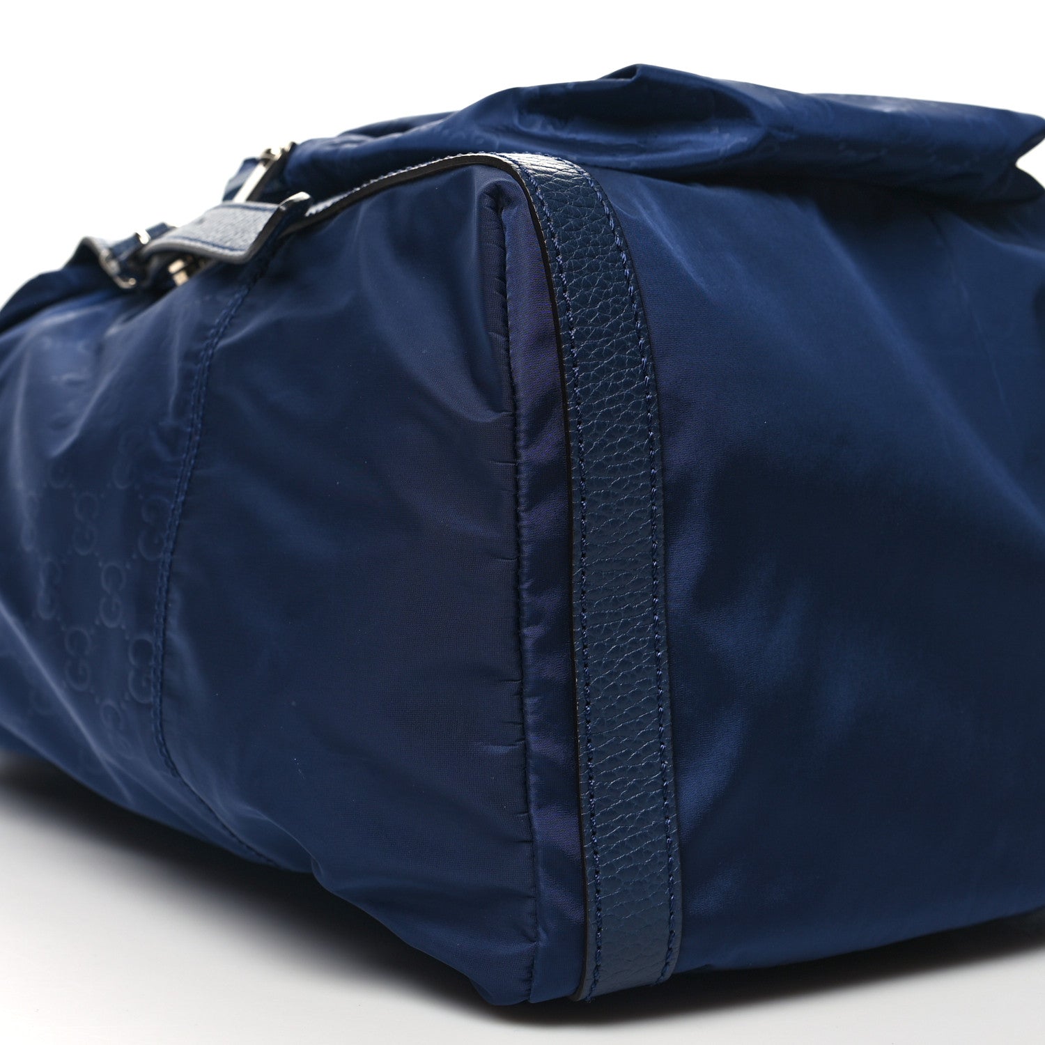 Gucci Nylon Monogram Medium Light Double Buckle Backpack Tide 9 of 10