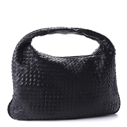 Bottega Veneta Nappa Intrecciato Large Veneta Hobo Black 4 of 9