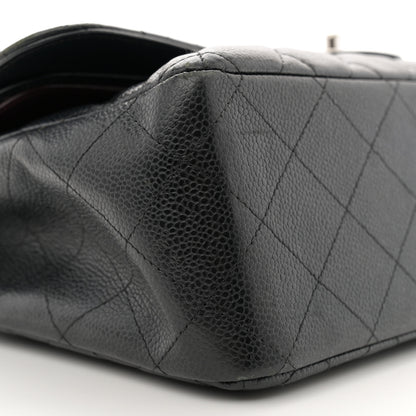 Chanel Caviar Quilted Jumbo Double Flap Black 9 of 16