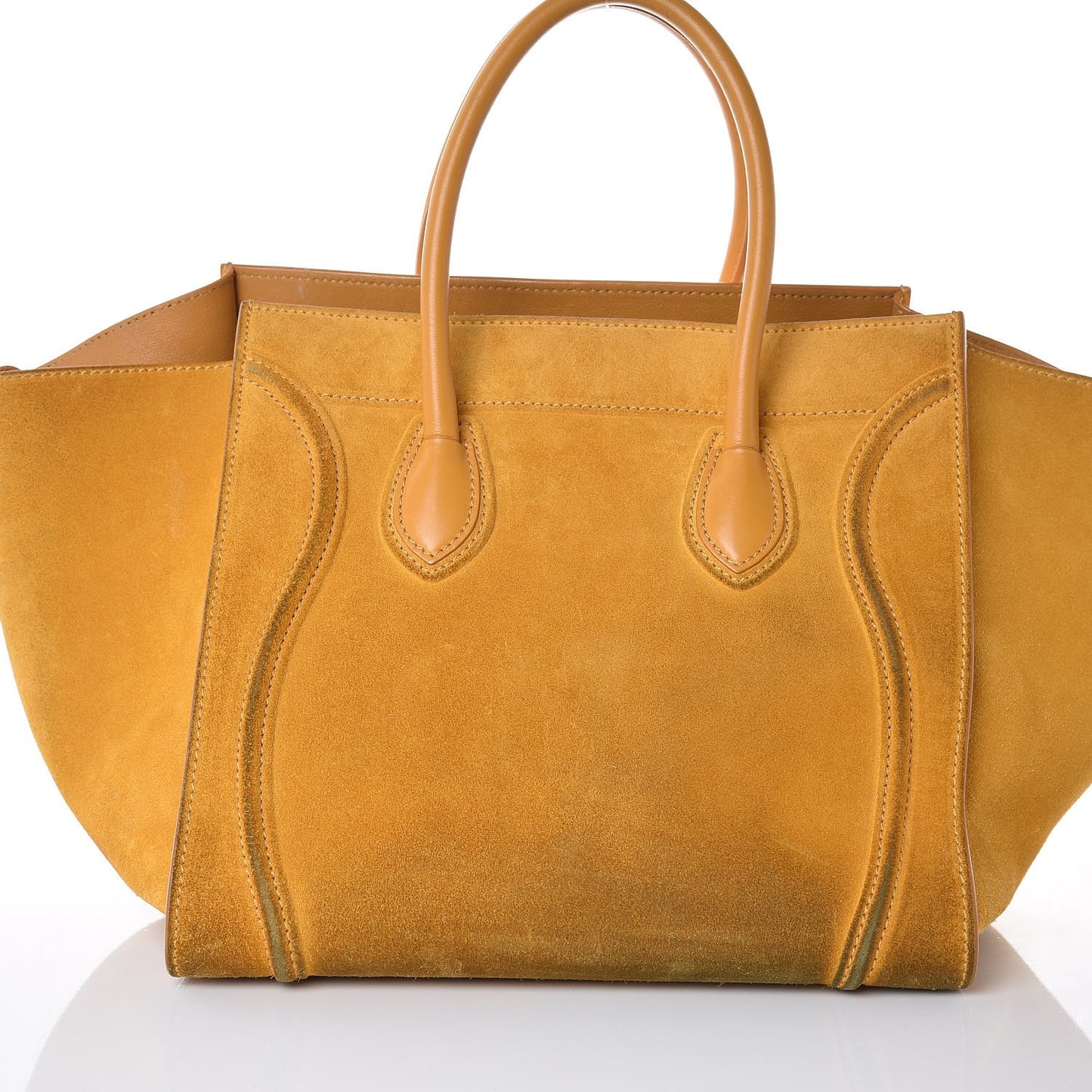 Suede Medium Phantom Luggage Amber