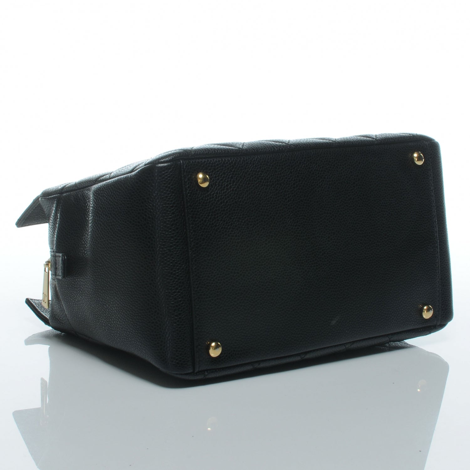 Chanel Caviar Quilted Petit Timeless Tote PTT Black 4 of 7