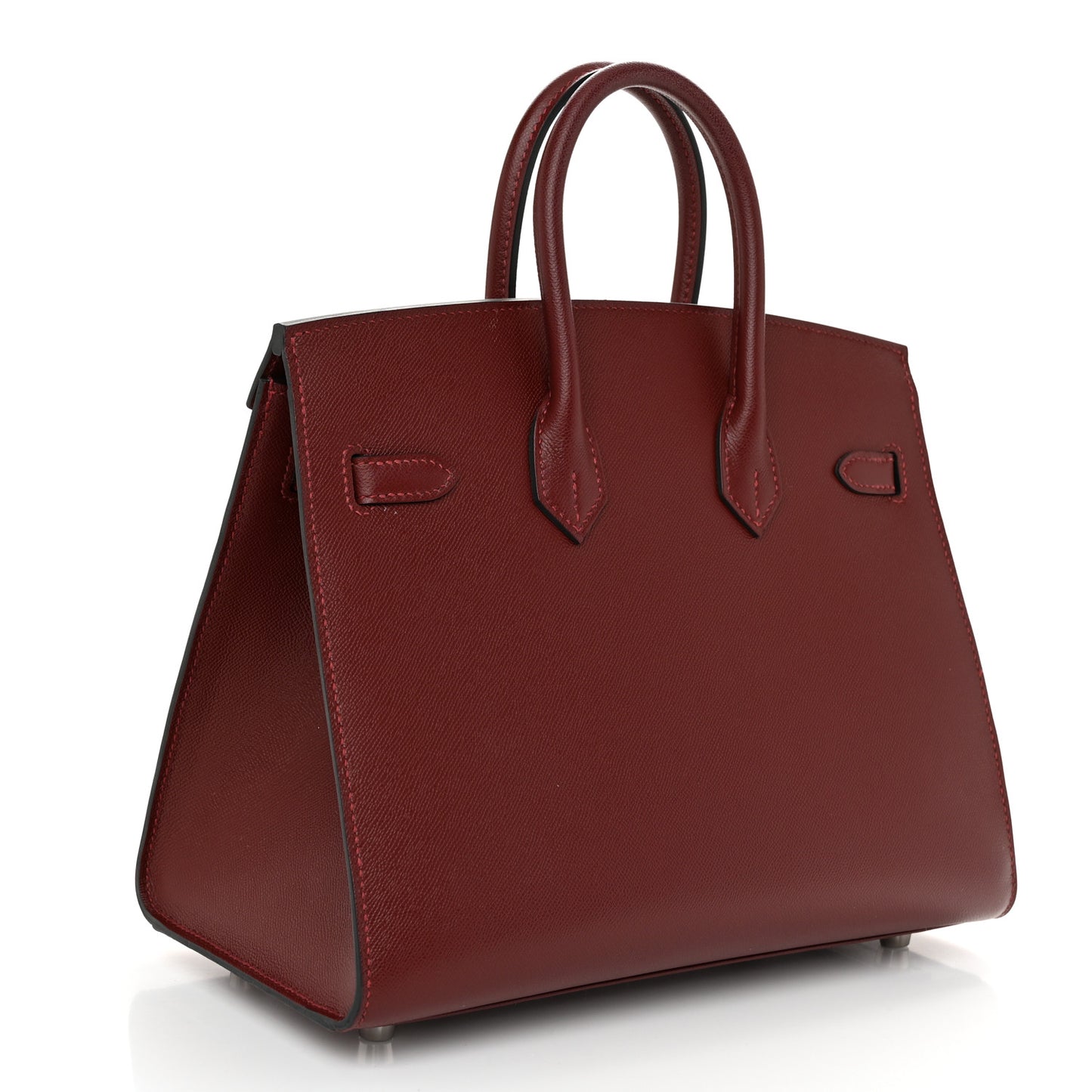 Madame Calfskin Birkin Sellier 25 Rouge H