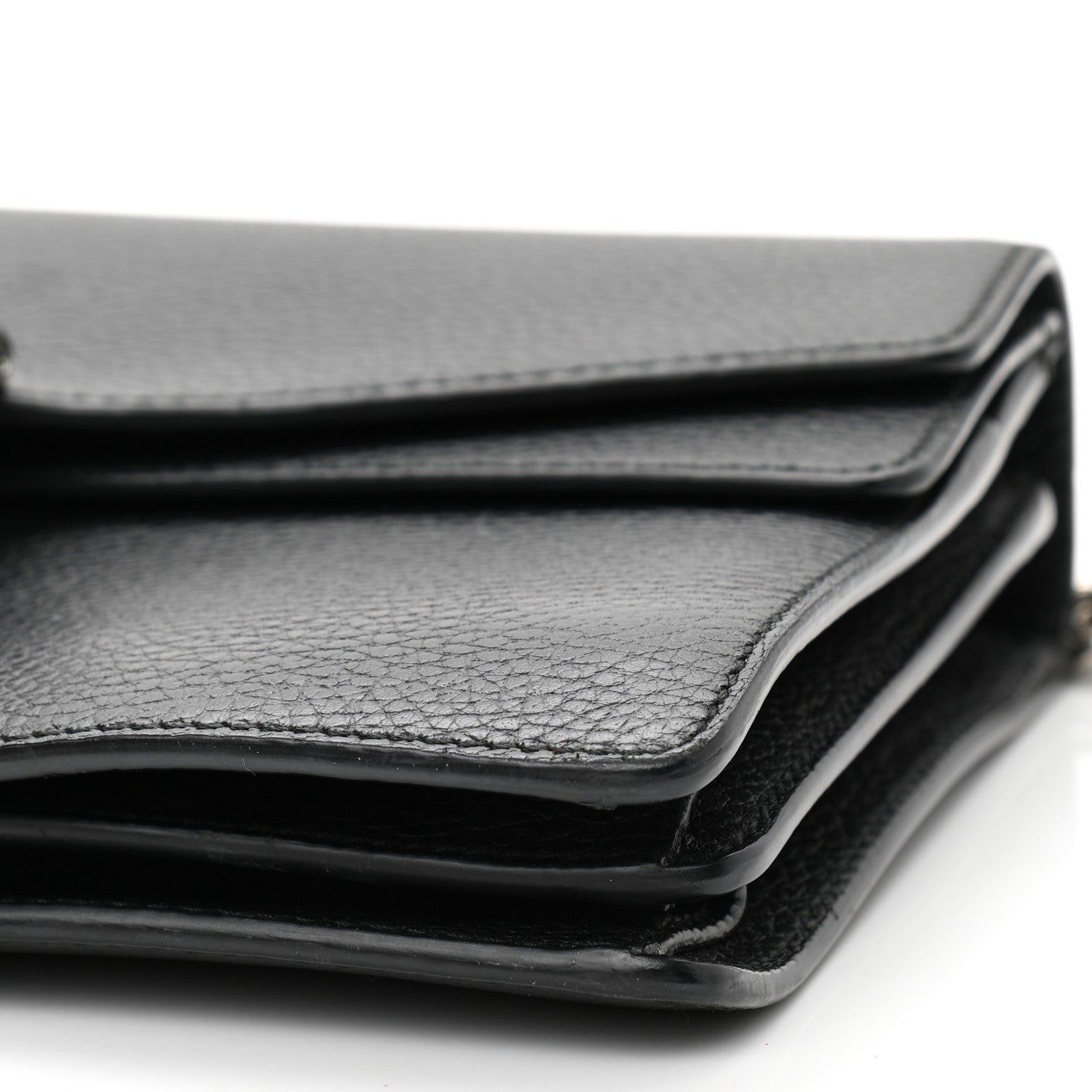 Gucci Pebbled Calfskin Small Dionysus Shoulder Bag Black 17 of 17