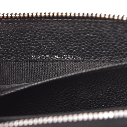 Chanel Caviar Outdoor Ligne Zip Coin Purse Wallet Black 7 of 15