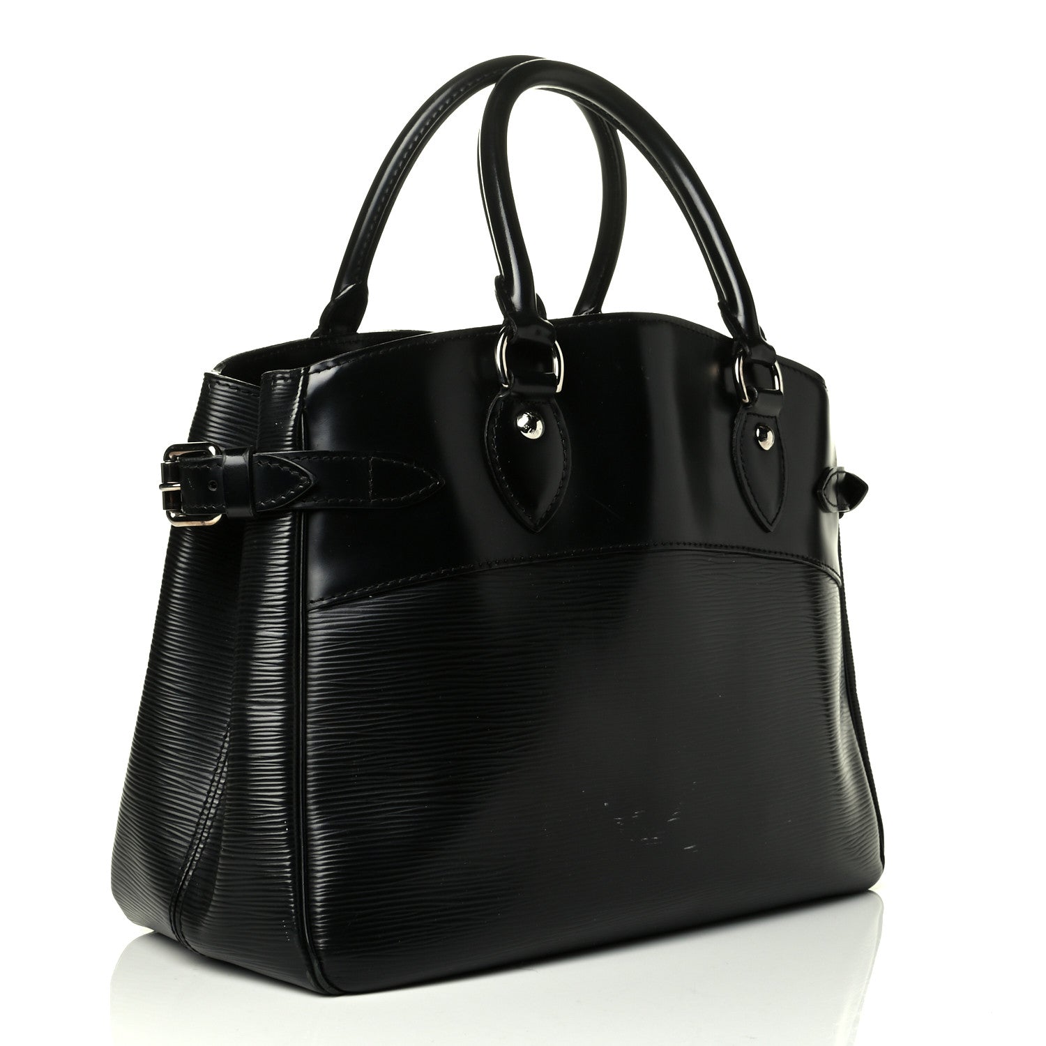 Louis Vuitton Epi Passy PM Black 3 of 16