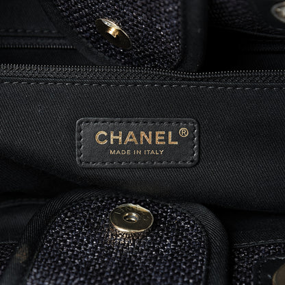 Chanel Canvas Medium Deauville Tote Grey 5 of 11