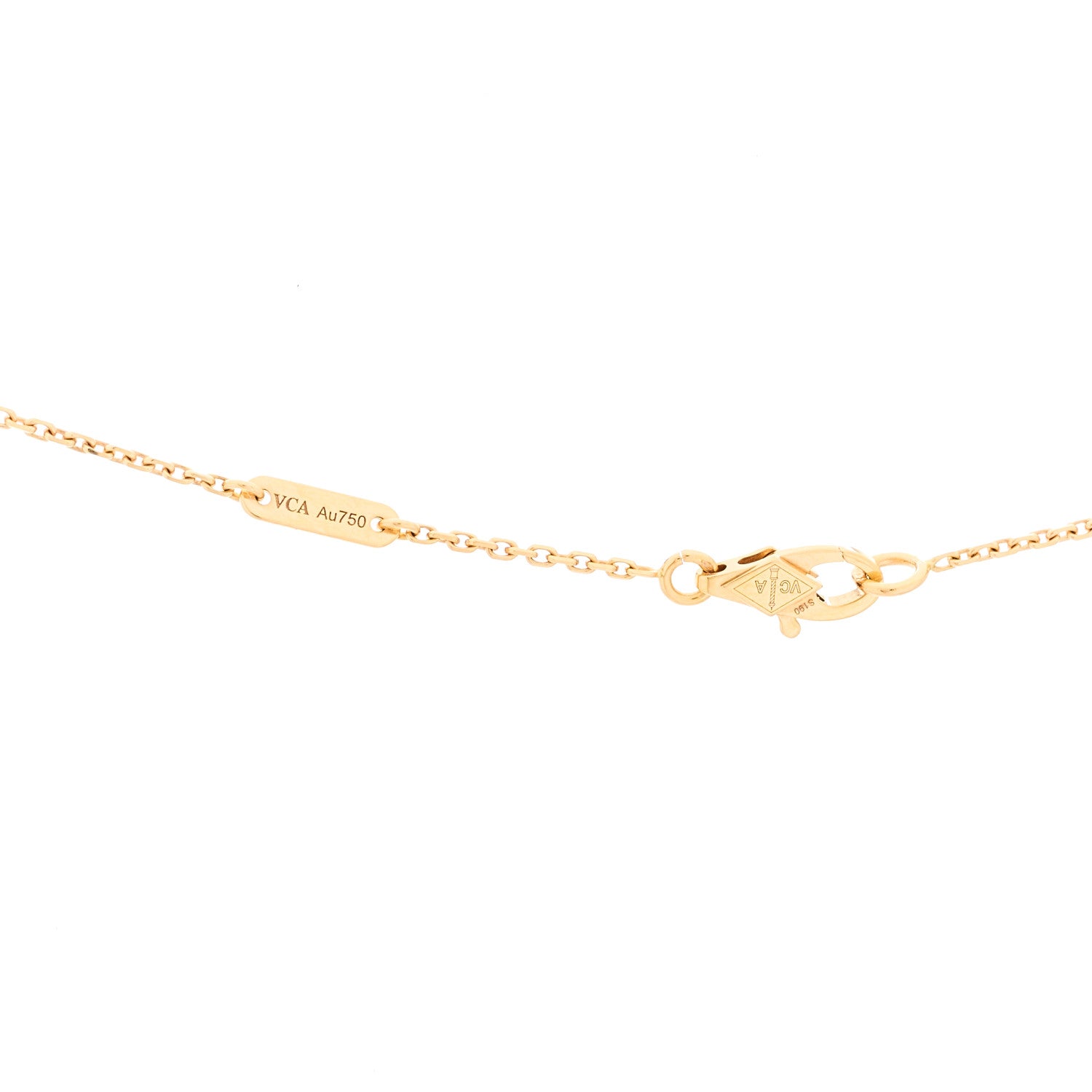 Van Cleef & Arpels 18k Rose Gold Carnelian Sweet Alhambra Heart Pendant Necklace 6 of 6