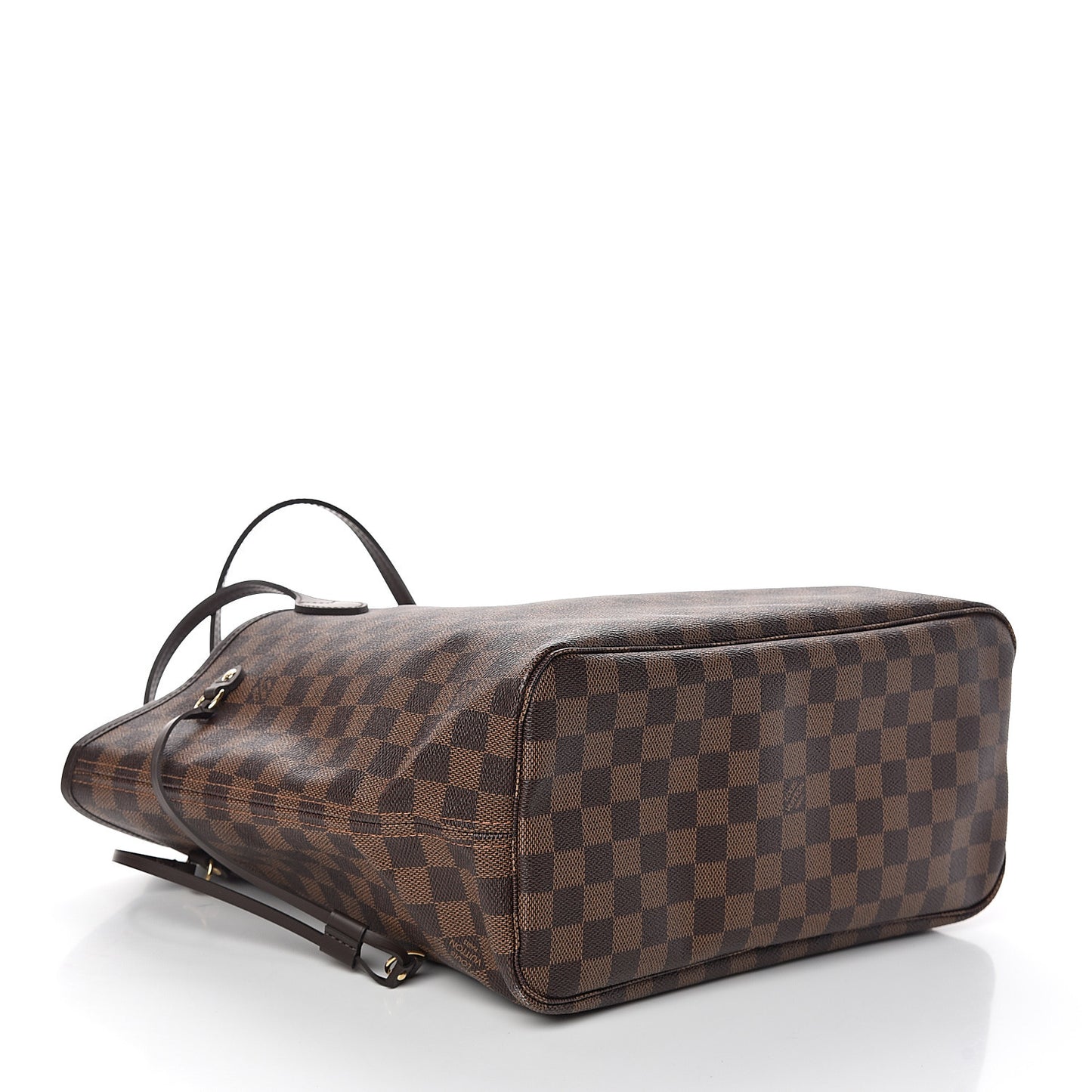 Damier Ebene Neo Neverfull MM Rose Ballerine