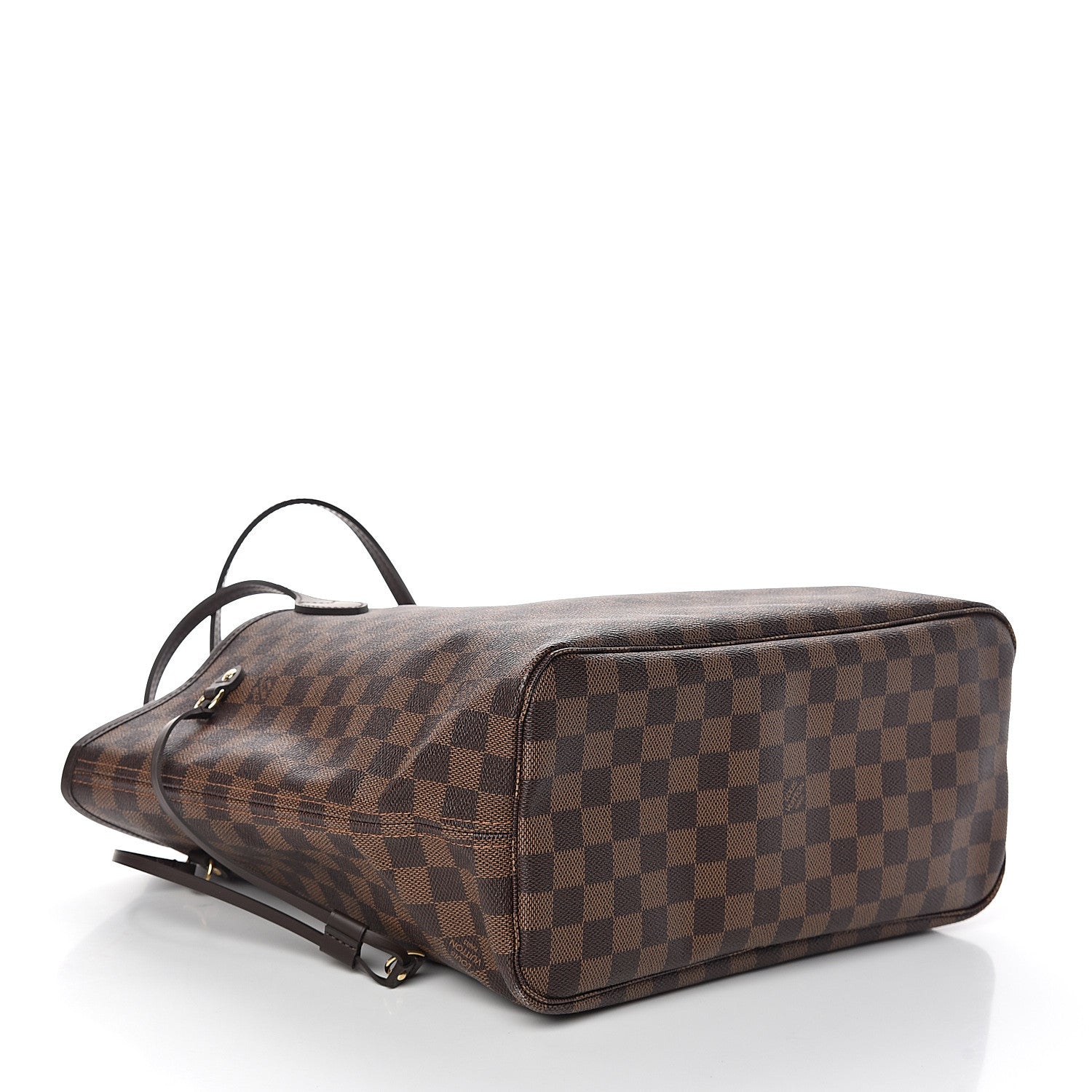 Louis Vuitton Damier Ebene Neo Neverfull MM Rose Ballerine 3 of 9