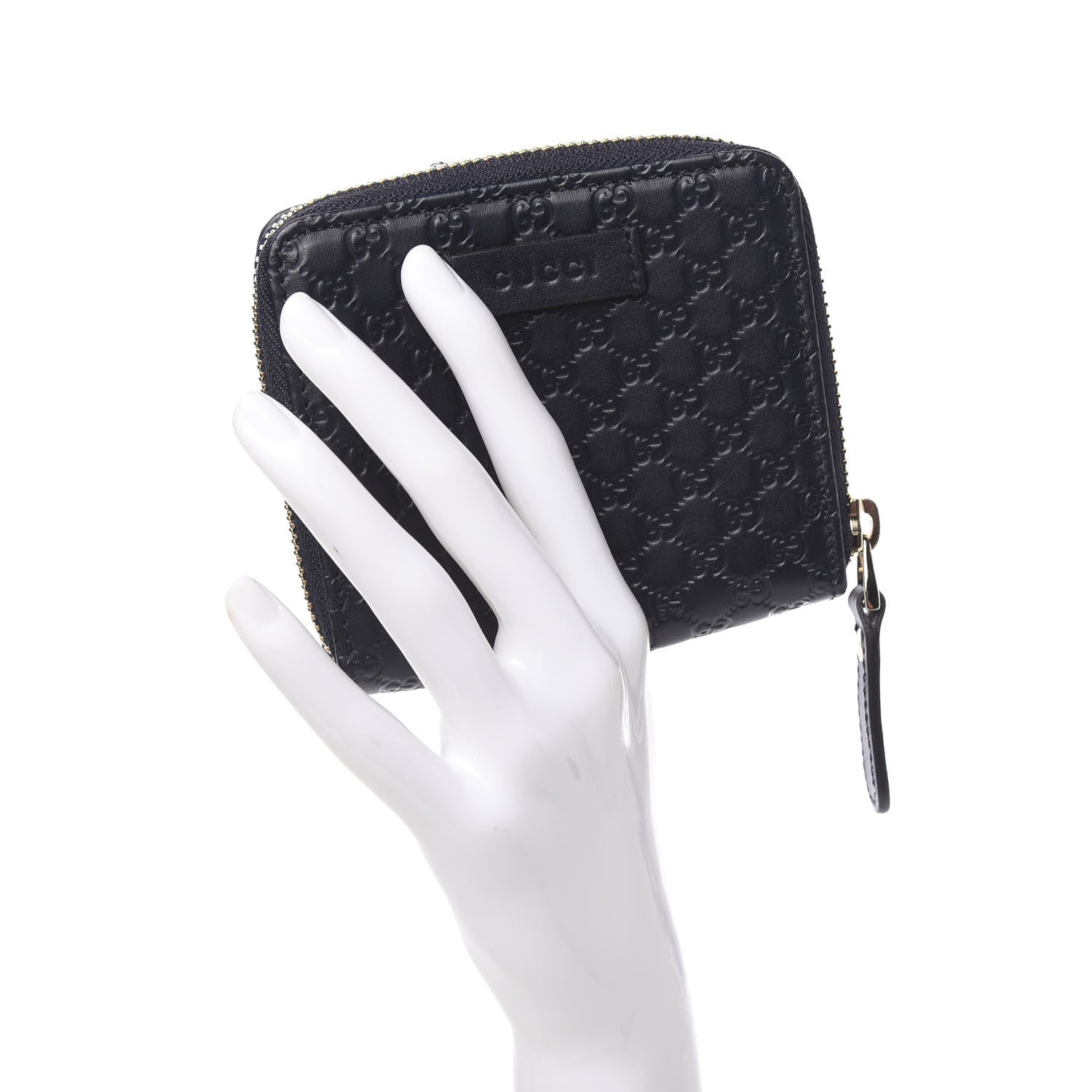 Gucci Microguccissima Compact Wallet Navy 2 of 8