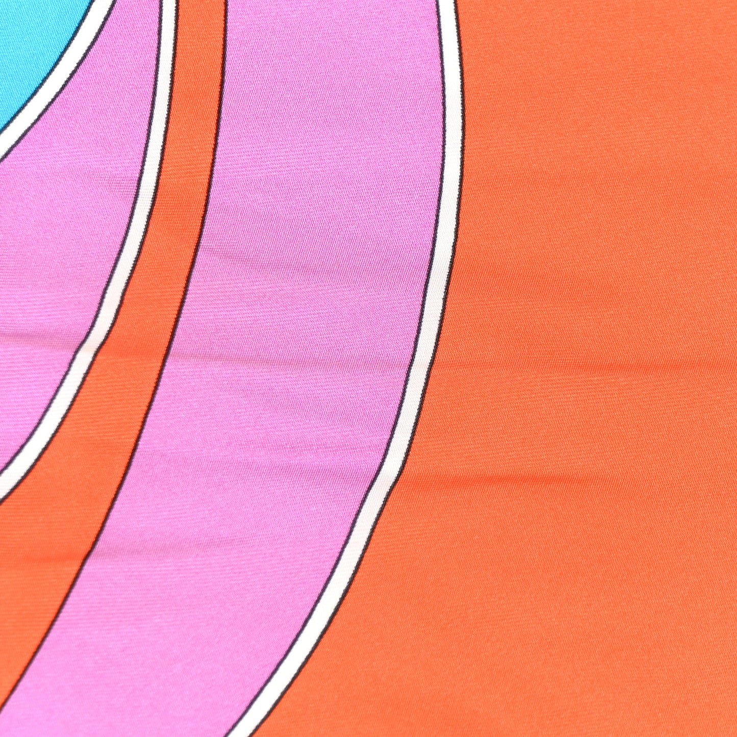 Silk La Promenade du Matin Triangle Scarf