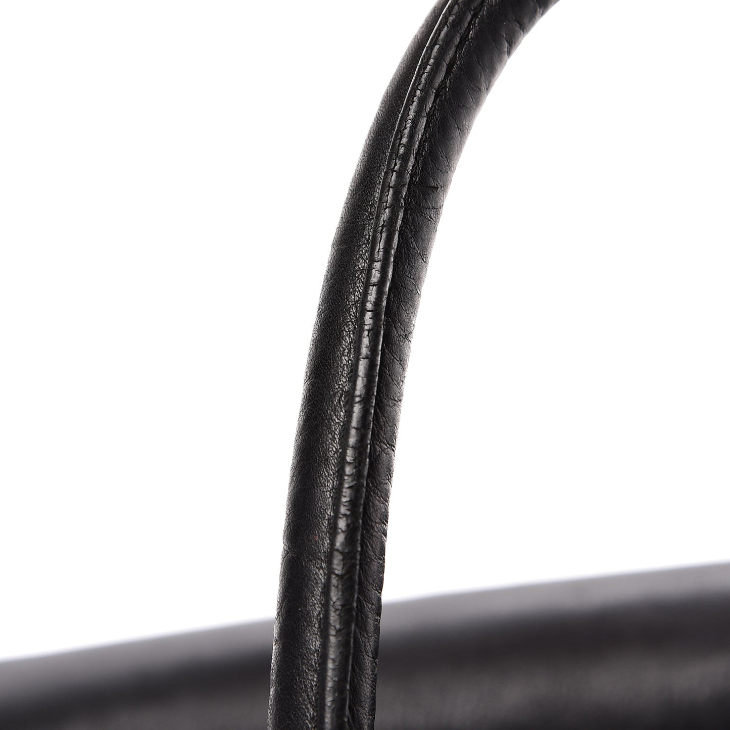 Grained Calfskin Medium Luggage Black