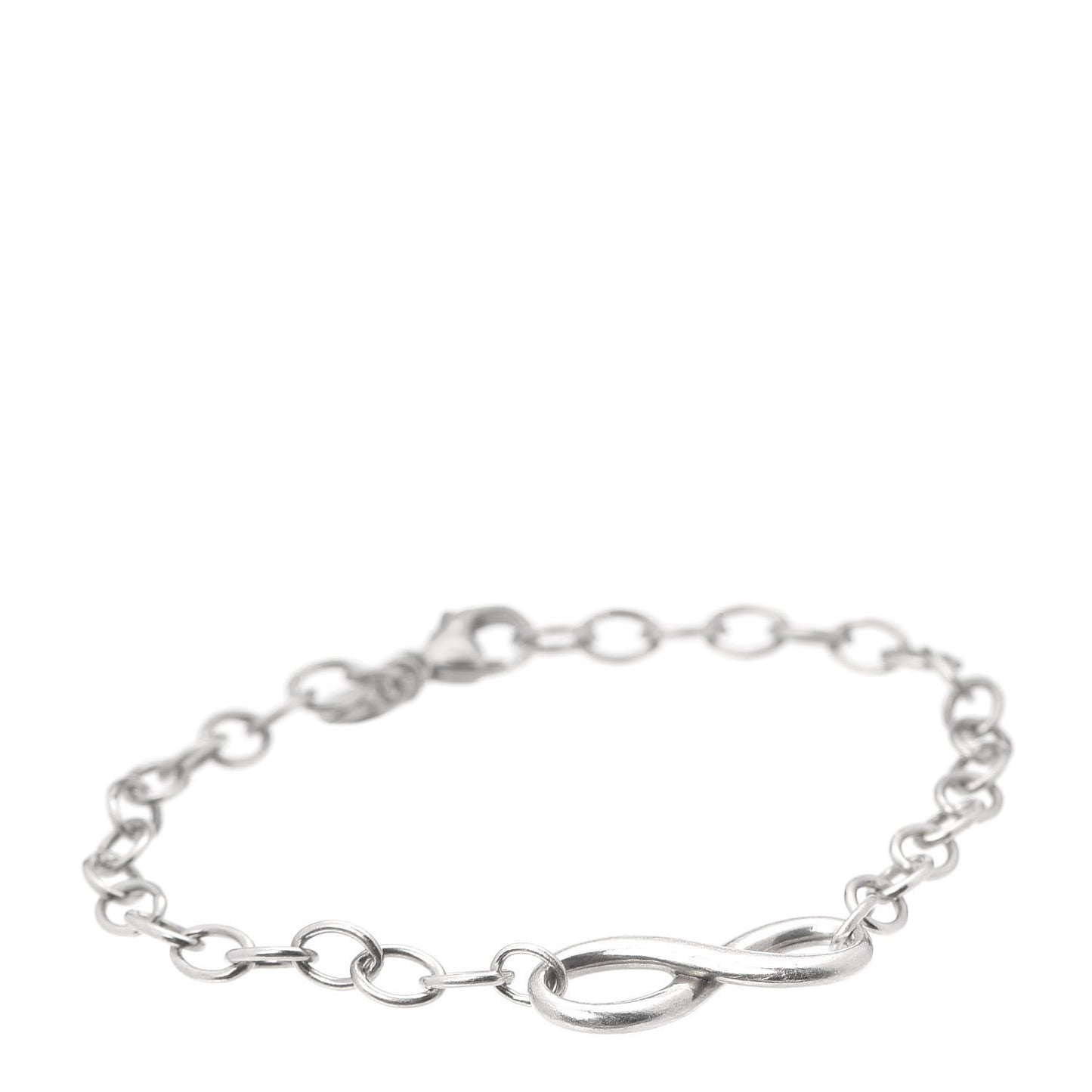 Sterling Silver Infinity Chain Bracelet