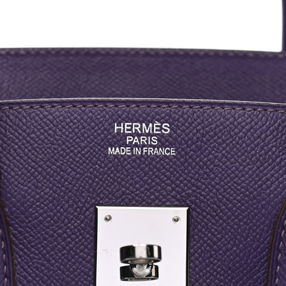Hermes Epsom Birkin 35 Iris 5 of 11