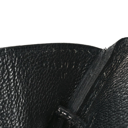 Hermes Taurillon Novillo Shiny Niloticus Crocodile Birkin Touch 30 Black 7 of 11