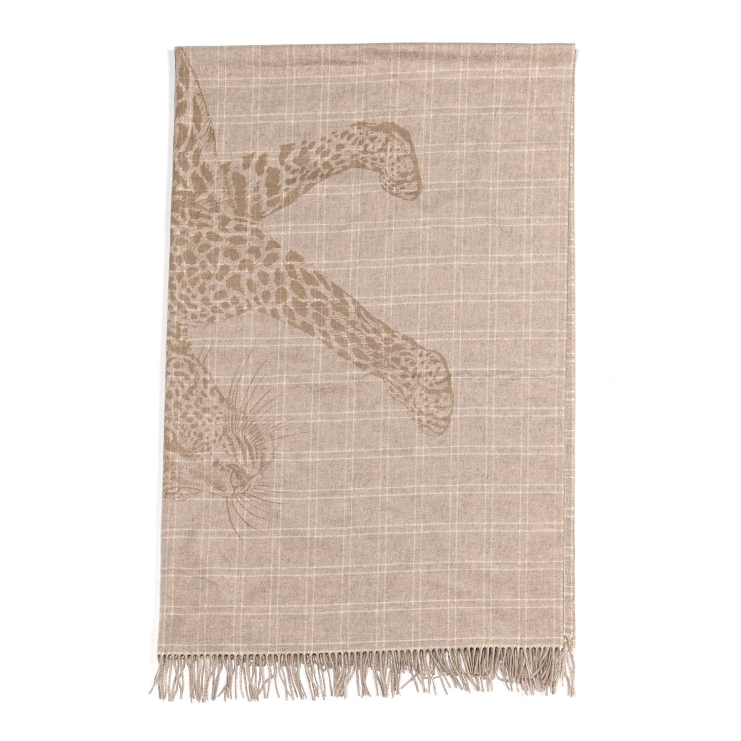 Hermes Cashmere Leosquare Throw Blanket 1 of 4