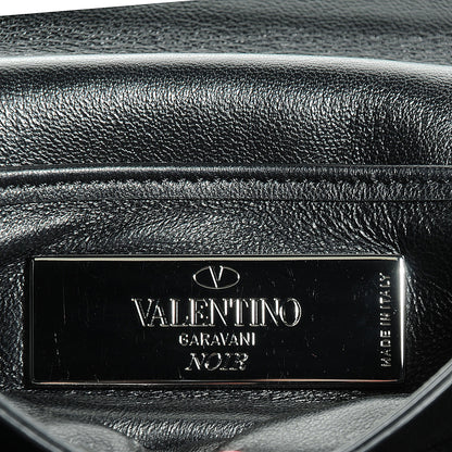 Valentino Garavani Nappa Crystal Encrusted Studs Va Va Voom Shoulder Bag Black 15 of 16