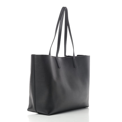 Saint Laurent Calfskin Large Shopping Tote Black 3 of 5