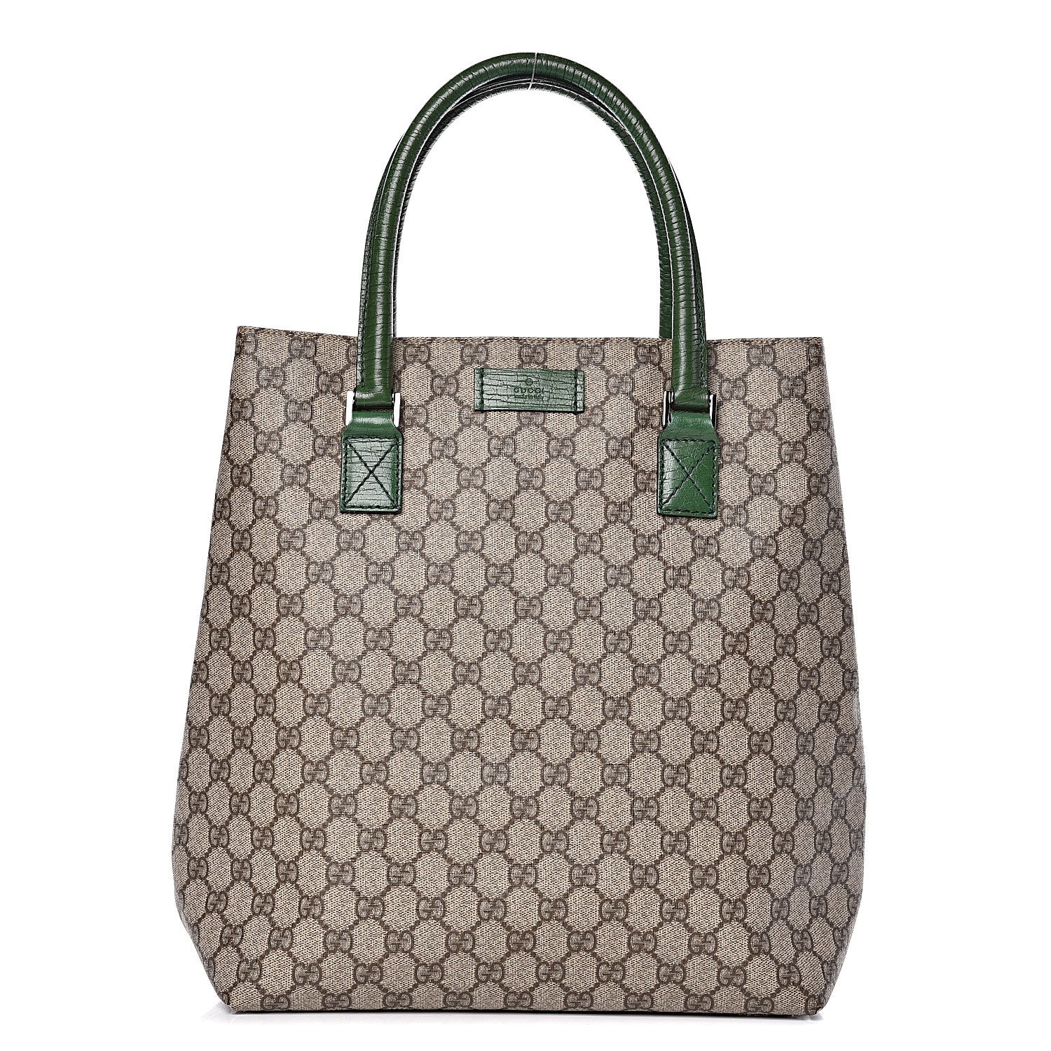Gucci GG Plus Monogram Small Vertical Tote Green 1 of 14